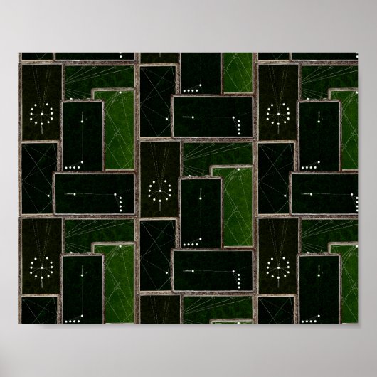  Billiards Table Pool Table Pool Sharks Poster (Voorkant)