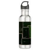  Billiards Table Pool Table Pool Sharks Waterfles (Voorkant)