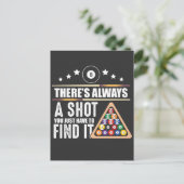 Billiards Team Pool Player Gift for Snooker Fans Briefkaart (Staand voorkant)