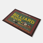 Billiards Tekenen, stijl Deurmat (Schuin)