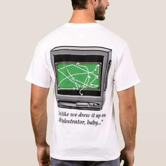 Billiards Telestrator T-shirt (Achterkant)