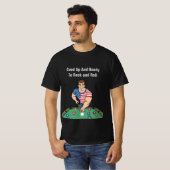 Billiards Thema Team Competitie T-shirts (Voorkant volledig)