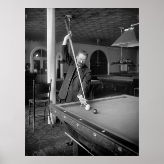 Billiards Trick Shot, begin jaren '00 Poster (Voorkant)