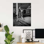 Billiards Trick Shot, begin jaren '00 Poster (Thuiskantoor)