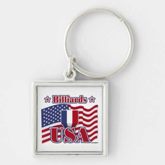 Billiards USA Sleutelhanger (Voorkant)