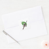 Billiards Vierkante Sticker