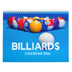 Billiards Wall Calendar 2022 Kalender