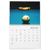 Billiards Wall Calendar Kalender (Feb 2027)