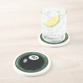 Billiards Zandsteen Onderzetter (Zijkant)