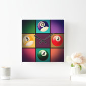 Billiardslot Vierkante Klok (Huis)