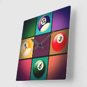 Billiardslot Vierkante Klok (Hoek)