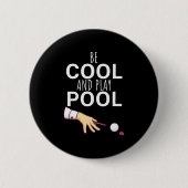 Billiardspeler | BE Cool Snooker Ronde Button 5,7 Cm (Voorkant)