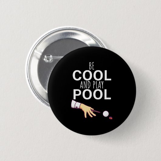 Billiardspeler | BE Cool Snooker Ronde Button 5,7 Cm (Voorkant /achterkant)