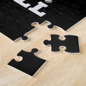 Billiardspeler | Biljarden en koelen Legpuzzel (Zijkant)