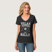 Billiardspeler & biljart Pool Game T-shirt (Voorkant volledig)
