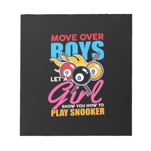 Billiardspeler | Deze giersplaat Notitieblok (Voorkant)