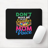 Billiardspeler | Ik ben Snooker Mam Muismat (Met muis)