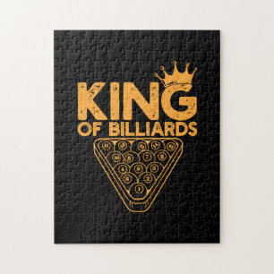 Billiardspeler   Koning van Billiards Legpuzzel