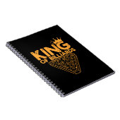 Billiardspeler | Koning van Billiards Notitieboek (Rechterzijde)