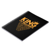 Billiardspeler | Koning van Billiards Notitieboek (Linkerzijde)