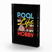 Billiardspeler | Pool Billiards is mijn leven Fotoblokken (Rechts)