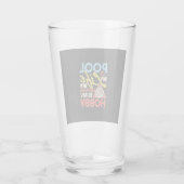 Billiardspeler | Pool Billiards is mijn leven Glas (Achterkant)