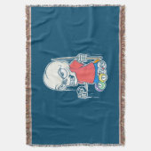 Billiardspeler | Skull Billiard Player Deken (Voorkant Verticaal)