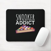 Billiardspeler | Snooker Addict Muismat (Met muis)