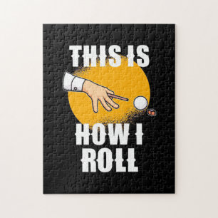 Billiardspeler   Zo werkt Snooker Roll Legpuzzel
