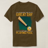 Billiardteam voor een Billiard Lover T-shirt (Design voorkant)
