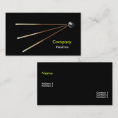 BilliardVisitekaartje Visitekaartje (Voorkant / Achterkant)