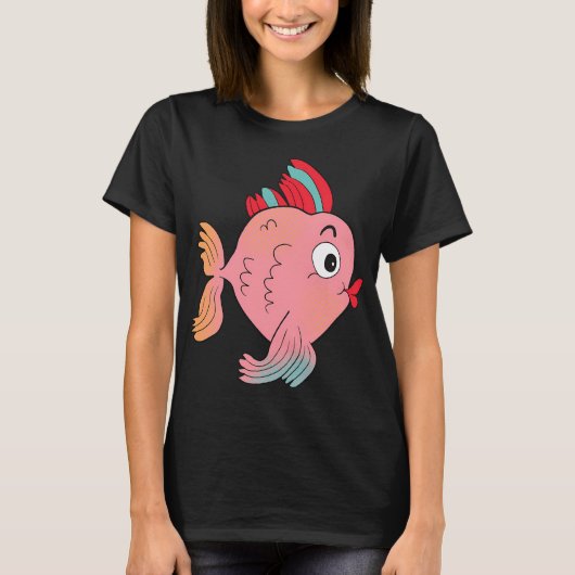 Billie de Tropische Vis T-shirt (Voorkant)