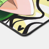 Billie Eilish – Urban Art Mouse Pad (Hoek)