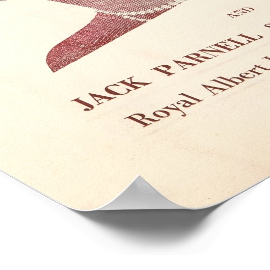 Billie Holiday  Flyer Poster (Hoek)