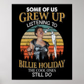 Billie Holiday geeft de wolken nog steeds  Poster (Voorkant)