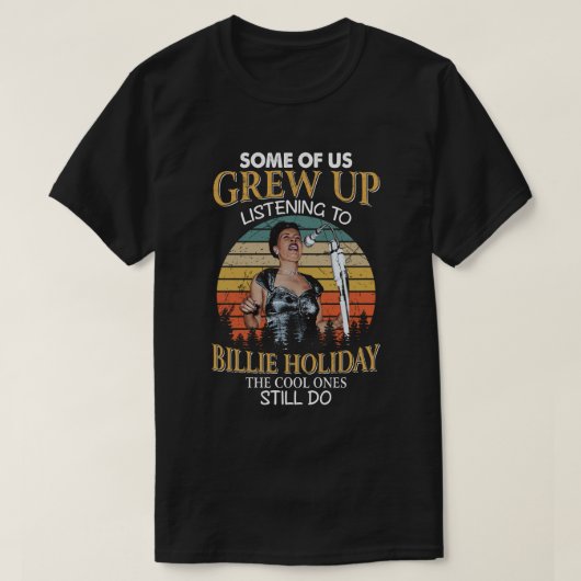 Billie Holiday geeft de wolken nog steeds  T-shirt (Design voorkant)