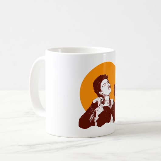 Billie Holiday Koffiemok (Voorkant links)