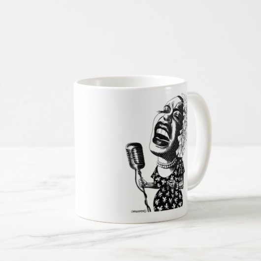 Billie Holiday Mok (Voorkant rechts)