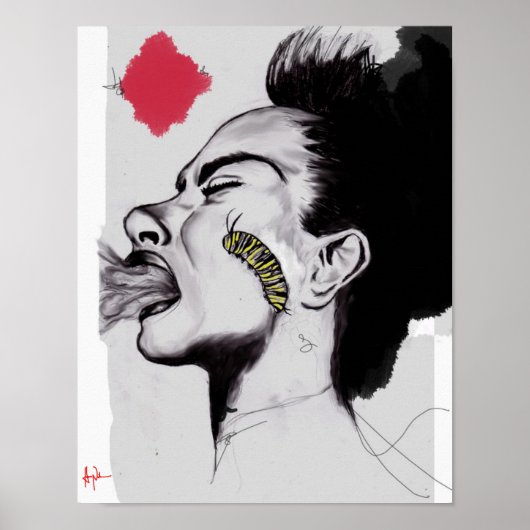 Billie Holiday Poster (Voorkant)