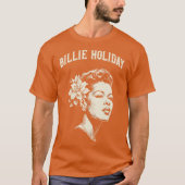 Billie Holiday T-shirt (Voorkant)