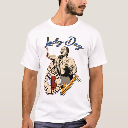 Billie Holiday T-shirt (Voorkant)