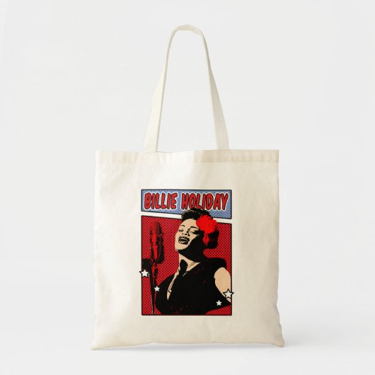 Billie Holiday Tote Bag (Voorkant)