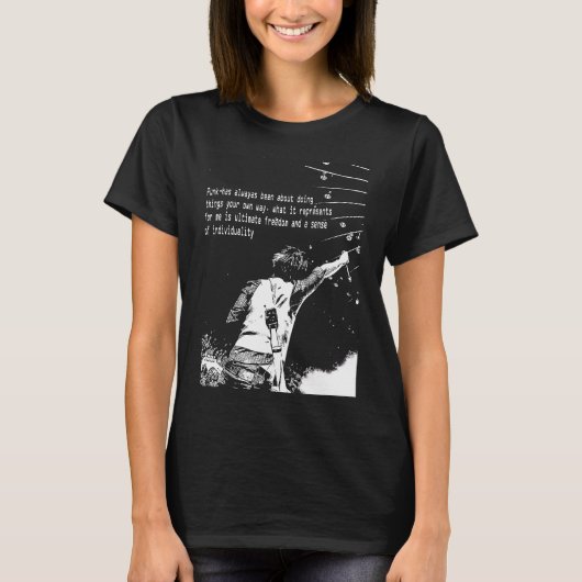 Billie Joe Armstrong T-shirt (Voorkant)