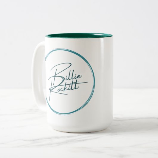 Billie Rockitt Logo Mok (Voorkant links)