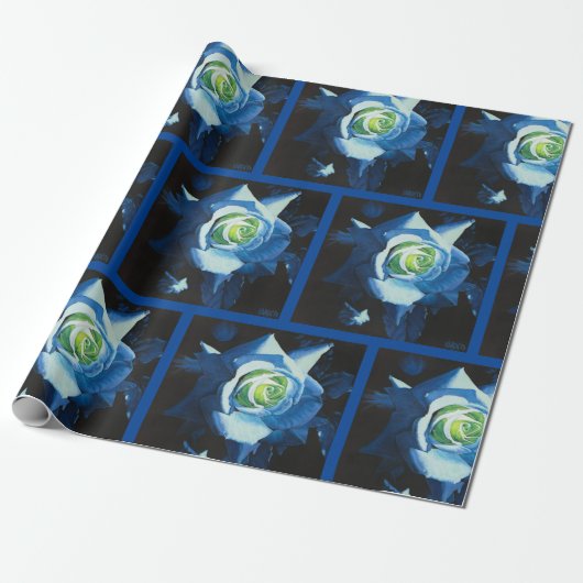 "Billie" Vinyl Wrapped Flask Cadeaupapier (Uitgerold)