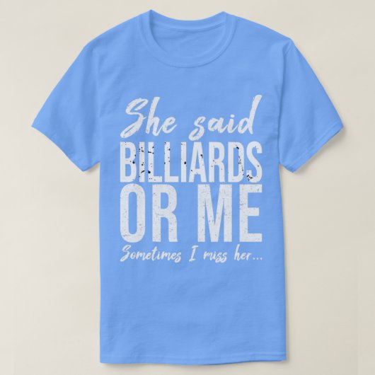 Billieten leuk sportcadeauidee t-shirt (Design voorkant)