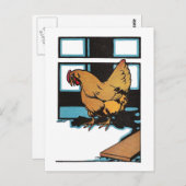 Billina the Yellow Hen Briefkaart (Voorkant / Achterkant)