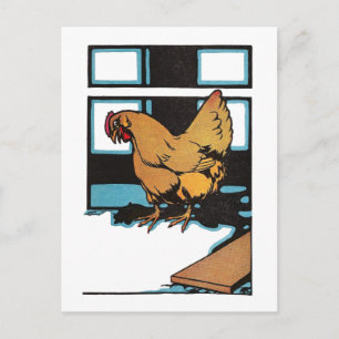Billina the Yellow Hen Briefkaart