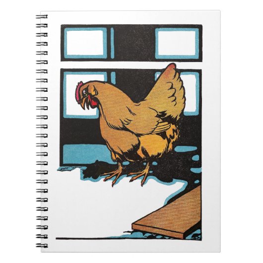 Billina the Yellow Hen Notitieboek (Voorkant)