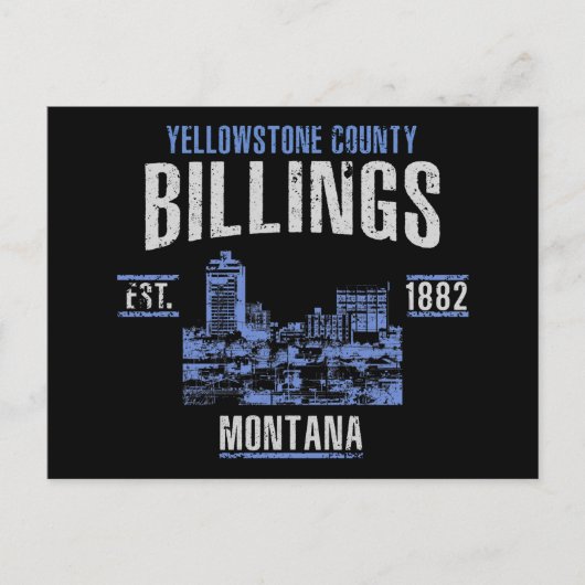 Billings Briefkaart (Voorkant)